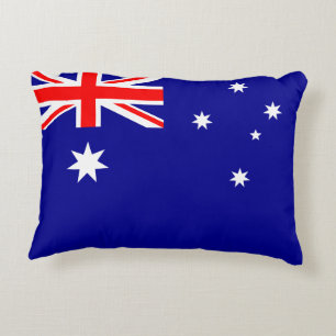 Australiens flagga prydnadskudde