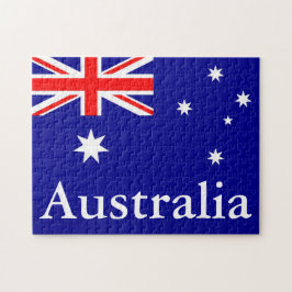 Australiens flagga pussel