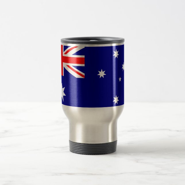 Australiens flagga resemugg (Center)