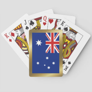 Australiens flagga spelkort