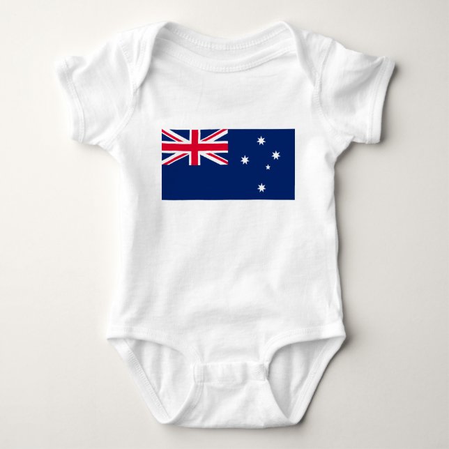Australiens flagga t shirt (Framsida)