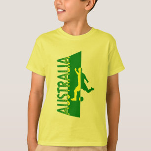 Australiens fotbollsspelare, design nr 2 tröja