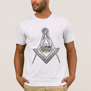 Australiens frimurarskylt t shirt