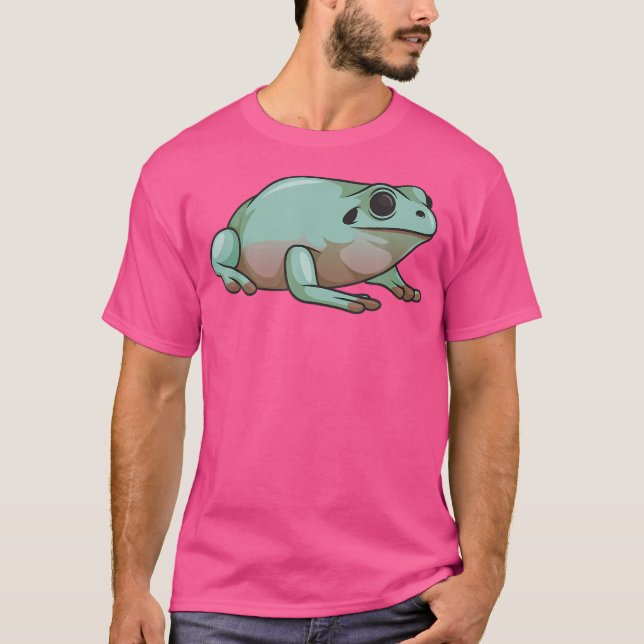 Australiens Grönt Träd Frog Realistisk Grönt Träd  T Shirt (Framsida)