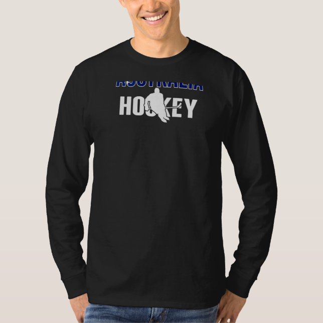 Australiens ishockeyfans  Australiens hockeylag  T Shirt (Framsida)