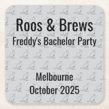 Australiens känguru möhippa underlägg