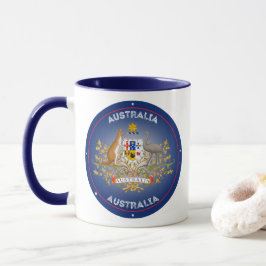 Australiens kulturarvssymbol mugg