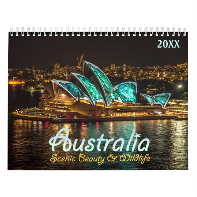 Australiens naturkalender 2021 kalender (Omslag)