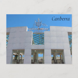 Australiens parlament, Canberra. Vykort
