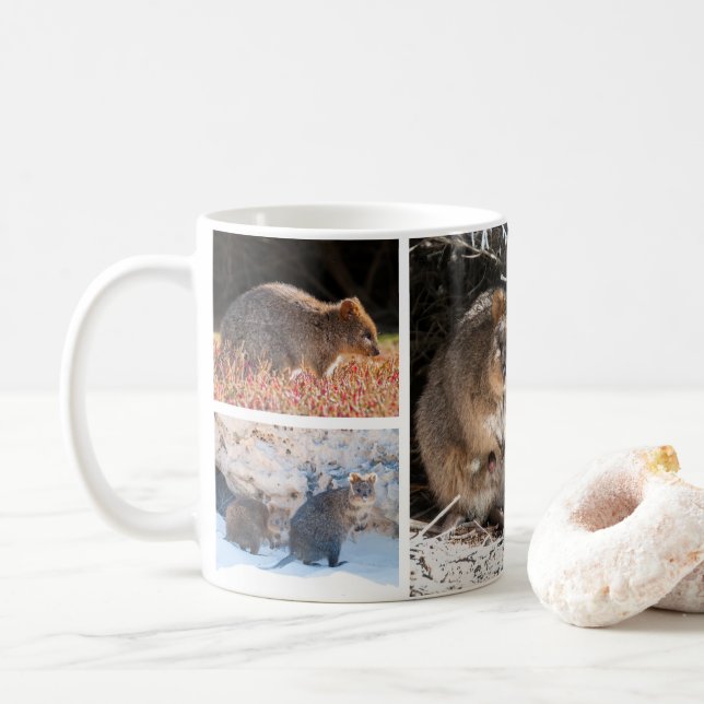 Australiens quokkas kaffemugg (Med munk)
