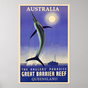 Australiens Underbara barriärrev Poster