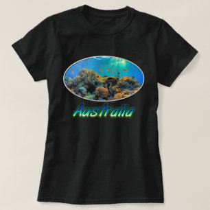Australiens Underbara Barrier Reef stilized T Shirt