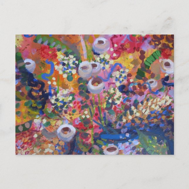 Australiens vilda blommor vykort (Framsida)