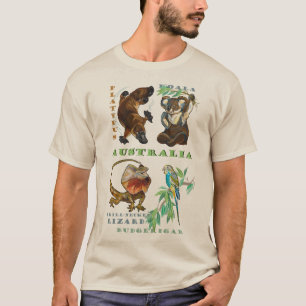 Australiens vildlevande djur t shirt