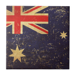 Australiens Vintage Design Ceramic Tile Kakelplatta