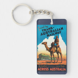 Australiens vintage nyckelring