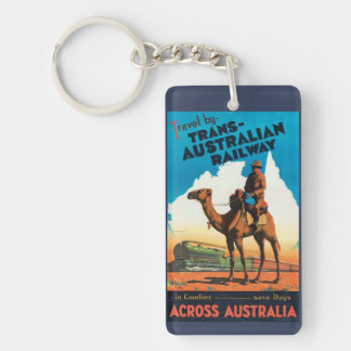 Australiens vintage nyckelring