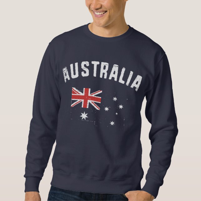 Australiens Vintage Sweatshirt (Framsida)