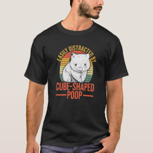 Australiens Wombat-citat för ett wombat T Shirt