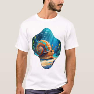Australiensisk Boho Havs Snigel T-Shirt | jackie