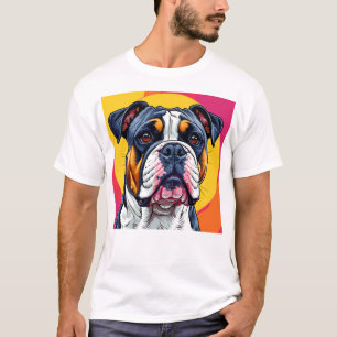 Australiensisk Bulldog hund T Shirt