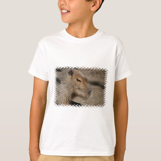 Australiensisk CapybaraungdomT-tröja T-shirt (Framsida)