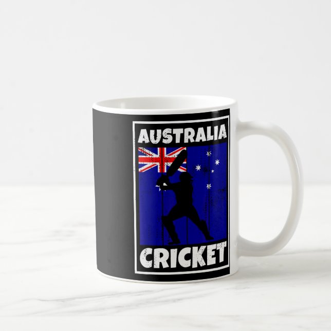 Australiensisk cricketfanflagga Australien Cricket Kaffemugg (Höger)