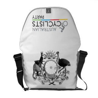 Australiensisk cyklistpartymessenger bag messenger bag