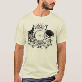 Australiensisk cyklistpartyskjorta tee shirt