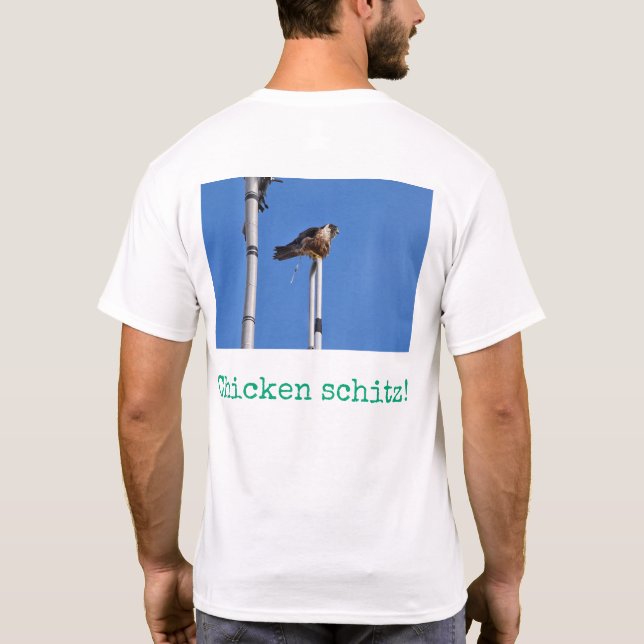 Australiensisk fågeltryck t-shirt (Baksida)