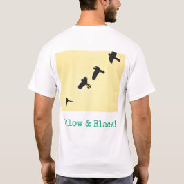 Australiensisk fågeltryck t-shirt