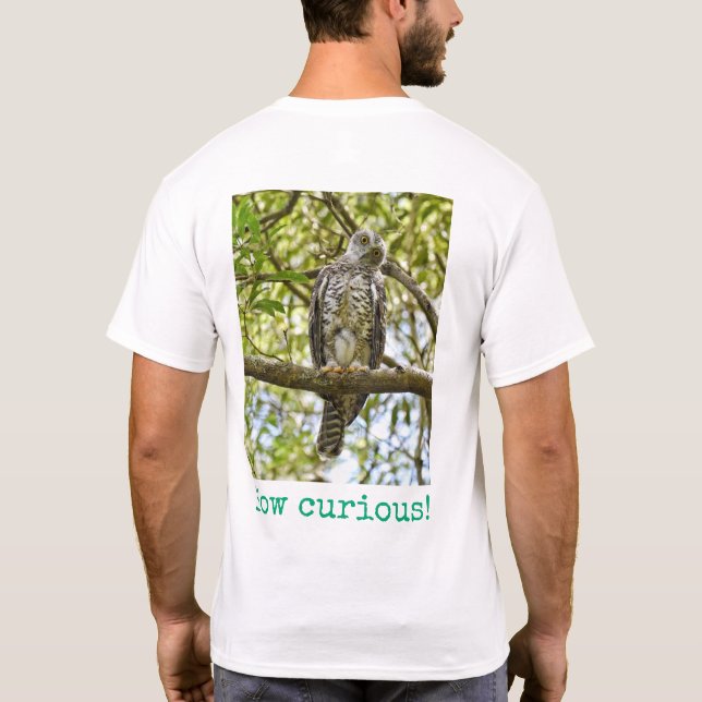Australiensisk fågeltryck t-shirt (Baksida)