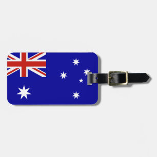 Australiensisk flagga bagagebricka