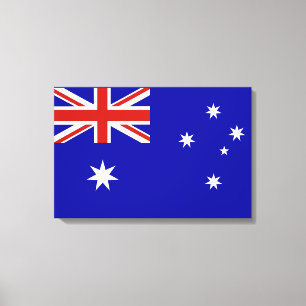 Australiensisk flagga canvastryck