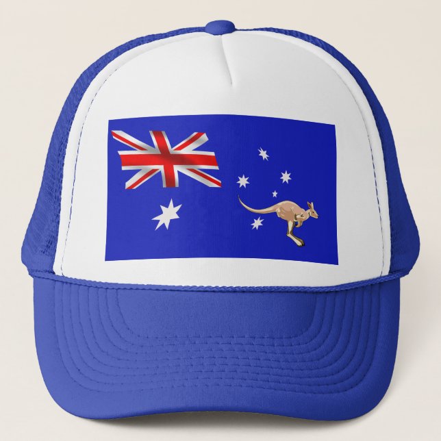 Australiensisk flagga keps (Framsida)