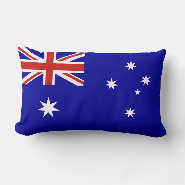 Australiensisk flagga lumbarkudde (Framsida)