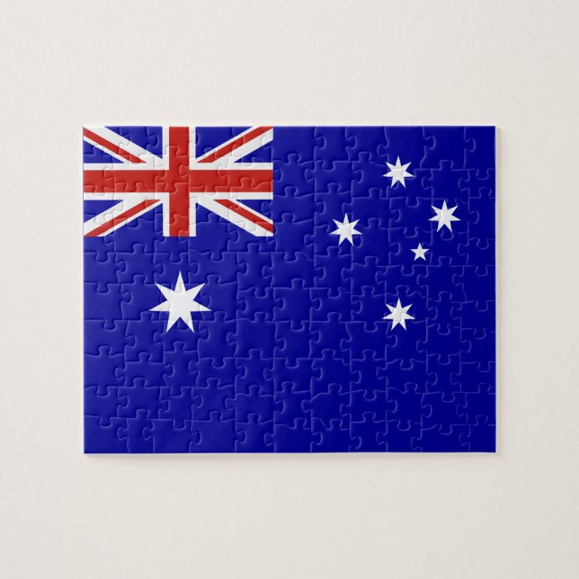 Australiensisk flagga pussel (Horisontell)