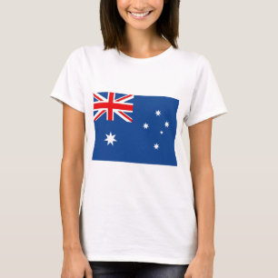 Australiensisk flagga tee