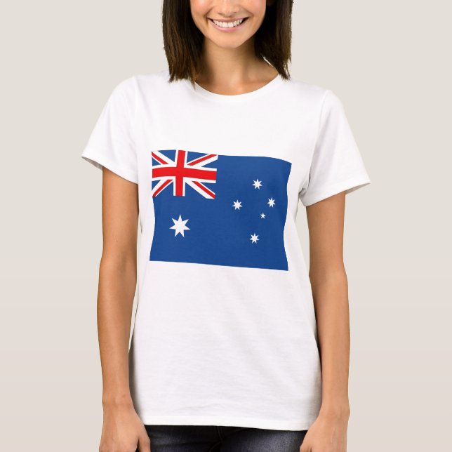 Australiensisk flagga tee (Framsida)