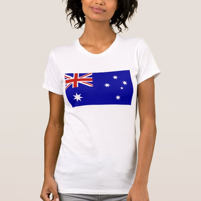 Australiensisk flagga tee shirt (Framsida)