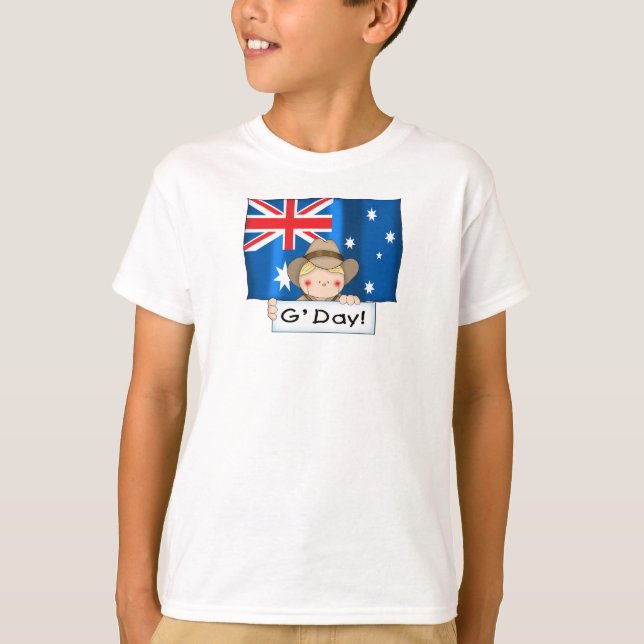 Australiensisk flagga tröja (Framsida)