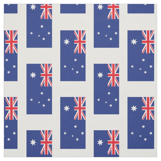 Australiensisk flagga tyg (Provkarta)