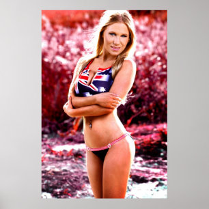 Australiensisk flicka poster