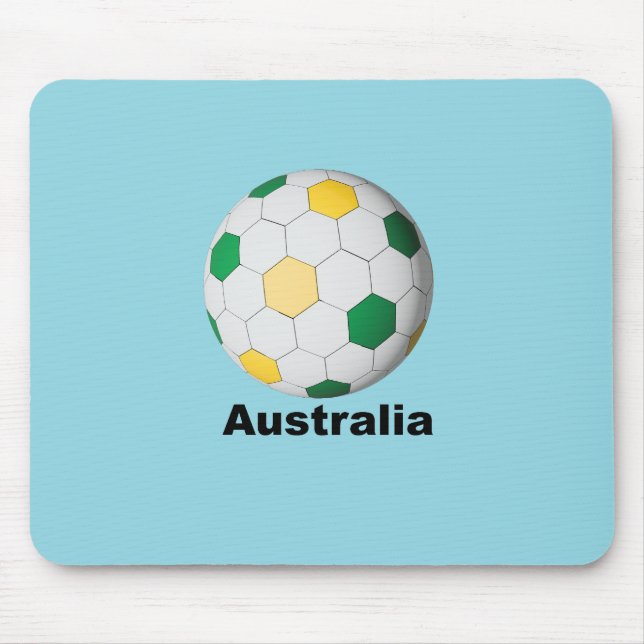 Australiensisk fotboll musmatta (Framsidan)