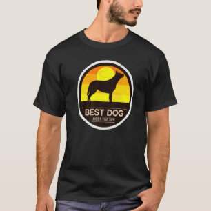 Australiensisk Heeler Nötkreatur Hund Retro 19 T Shirt