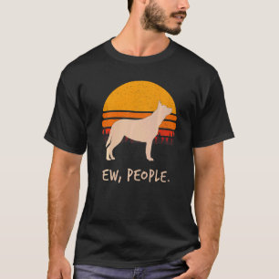 Australiensisk Heeler Nötkreatur Hund Retro  31 T Shirt