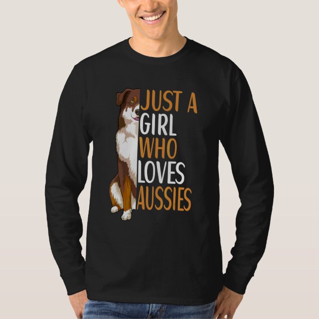 Australiensisk herdehund Aussie ägare T Shirt (Framsida)