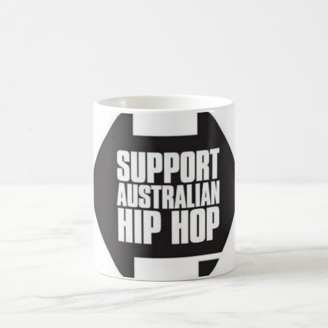 Australiensisk hip hopmugg för service kaffemugg (Center)