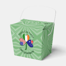 Australiensisk irländsk amerikansk Shamrock Person
