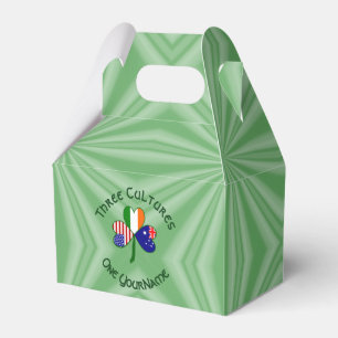 Australiensisk irländsk amerikansk Shamrock Person Presentaskar